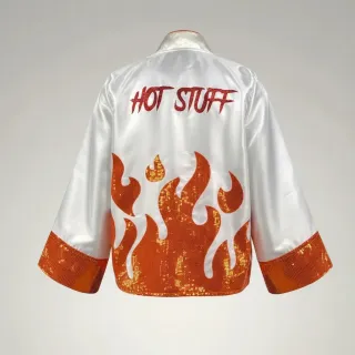 Fire JKT White & Orange Marco T Jackets