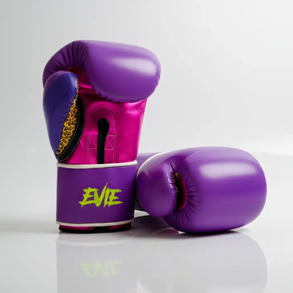 Gloves Classic Purple & Magenta Evangeline C Boxing Gloves