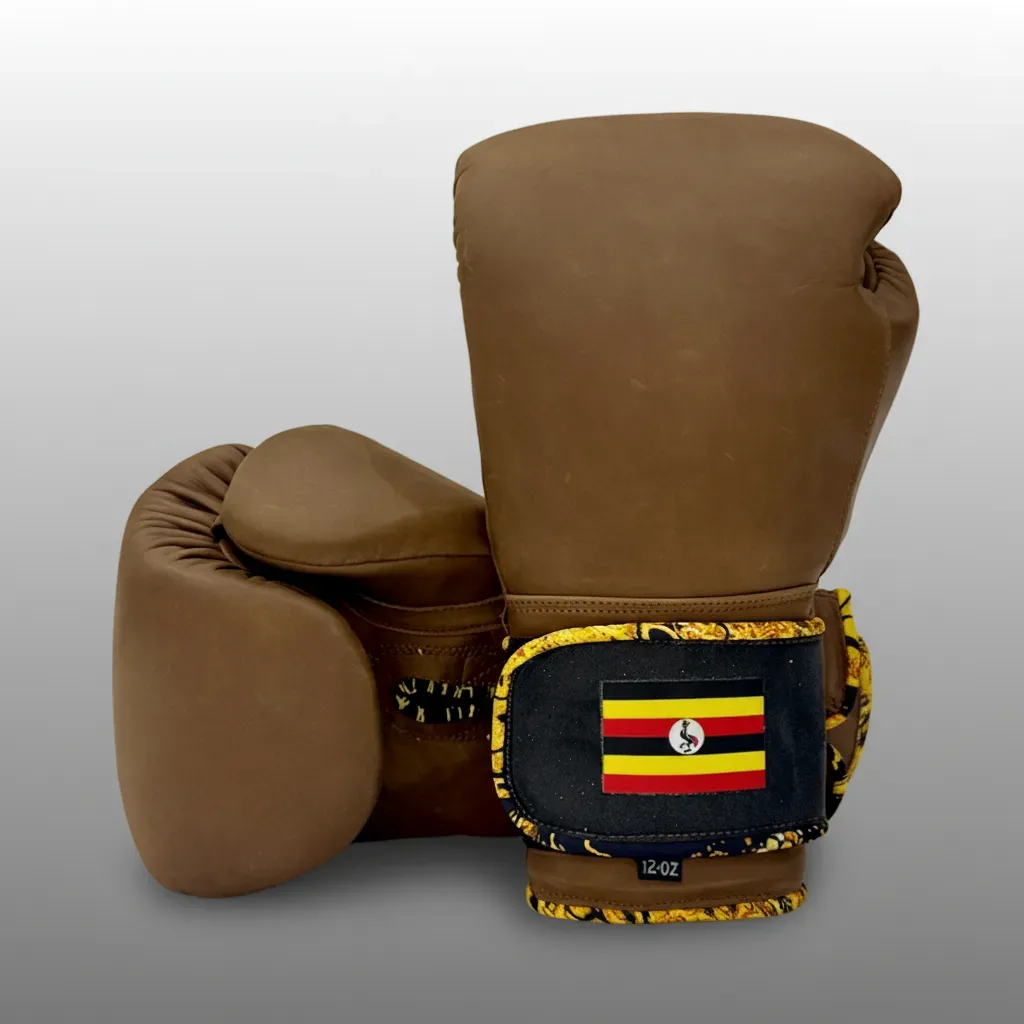 GLOVES EASY (2 colour) Brown & Black Dipo O Boxing Gloves