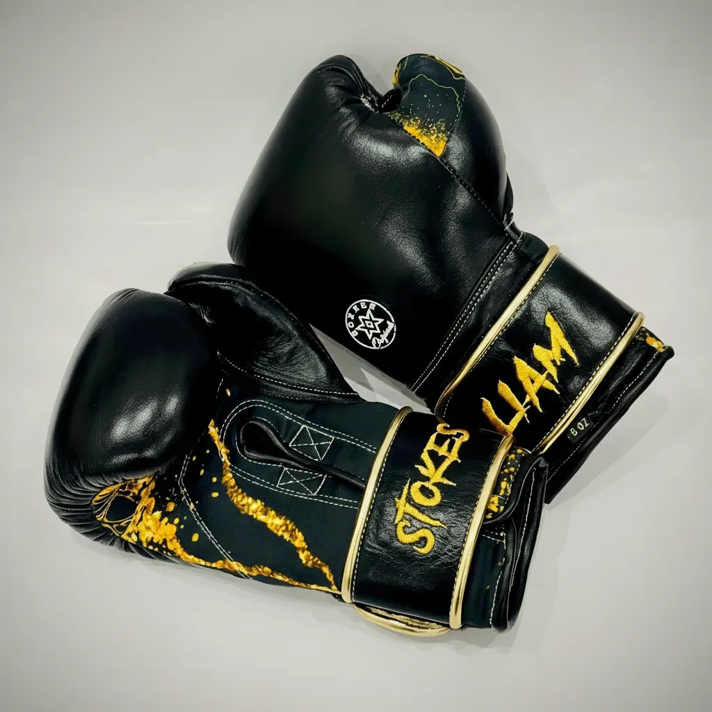 Gloves Classic Black Brooke Y Boxing Gloves