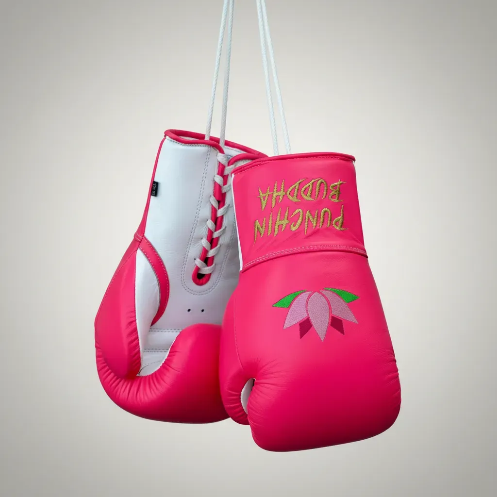 Gloves Laced / Flat Pink Jayden L Boxing Gloves