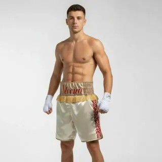 Royal BX Gold Isiah S Custom Boxing Shorts & Trunks
