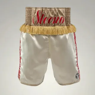 Royal BX Gold Isiah S Custom Boxing Shorts & Trunks