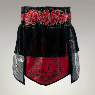 David GLA Red & Silver  AMOS C Gladiator Shorts