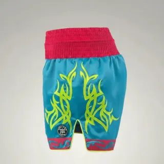 Light Blue & Pink NIAMH S Muay Thai Shorts