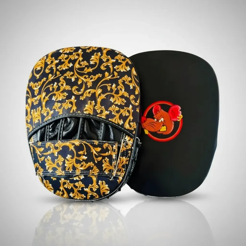 Focus Pad Baroque (Black Yellow Gld) & Black Sean T Pads