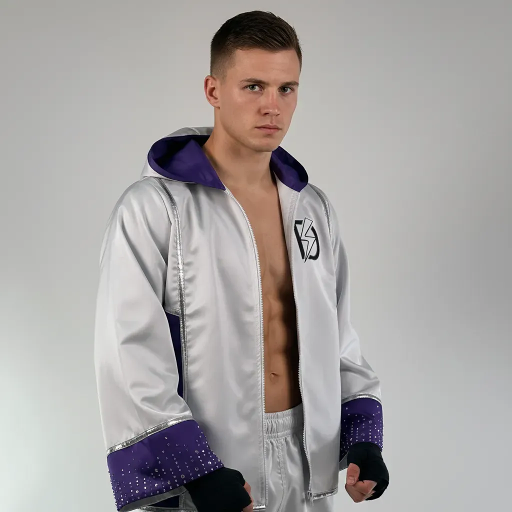 Ronin JKT white & Purple  Daniel S Jackets