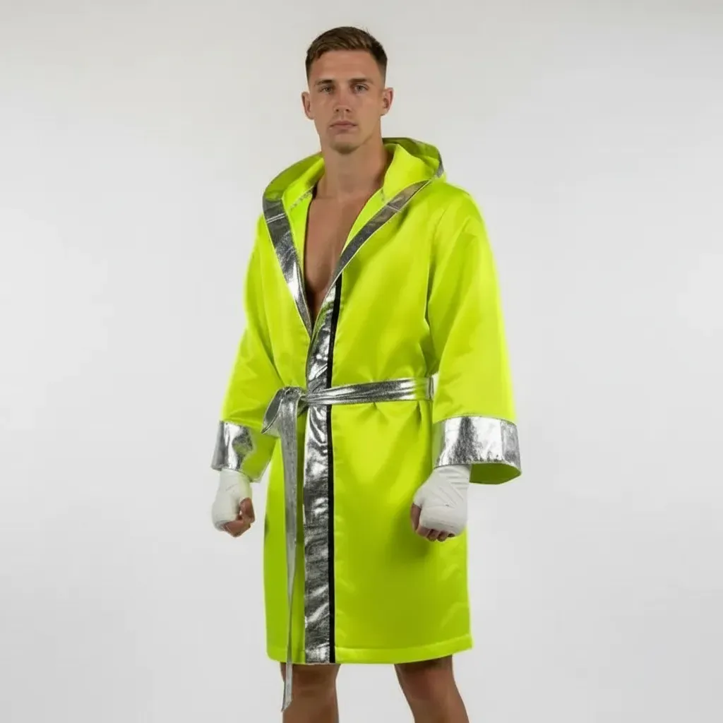 Classic Robe NeonYellowGreen  Kristen L Robes