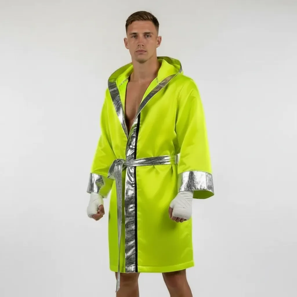 Classic Robe NeonYellowGreen Kristen L Robes