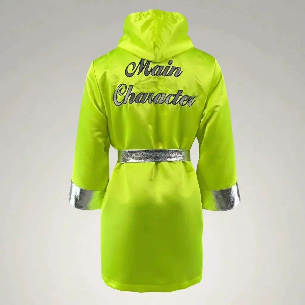 Classic Robe NeonYellowGreen Kristen L Robes