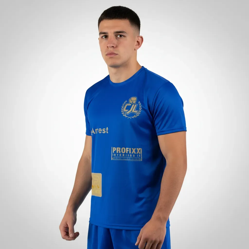 Classic  ฺBlue  Callum L T-shirts