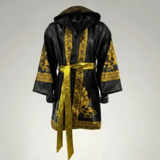 GGG Robe Black & Glod  Matt F Robes