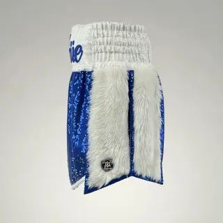 David GLA Blue & White Ben M Gladiator Shorts