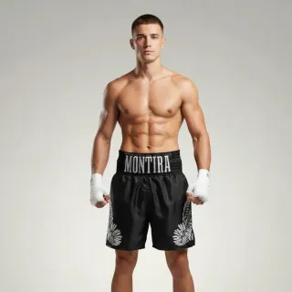 The General BX Black Preston M Custom Boxing Shorts & Trunks