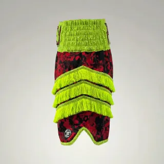  Red Black Camo & Neon Yellow Green Christopher  J Full Kits