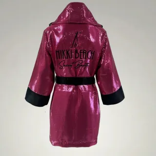 Classic Robe Pink & Black Marion F Robes