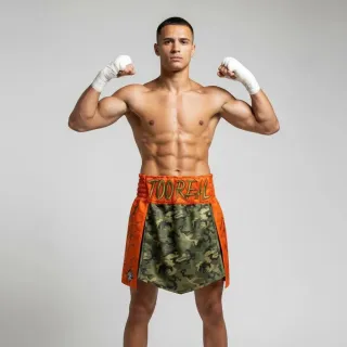 Thunder GLA Green Camo & Orange Thomas H Gladiator Shorts