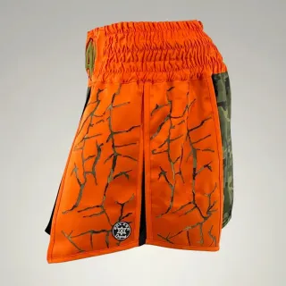 Thunder GLA Green Camo & Orange Thomas H Gladiator Shorts