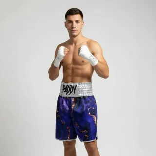 Classic BX Galaxy Martin W Custom Boxing Shorts & Trunks