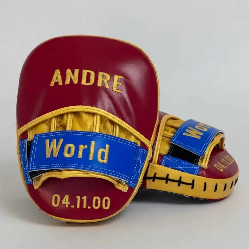 Focus Pad Maroon & Yellow Jemma D Pads