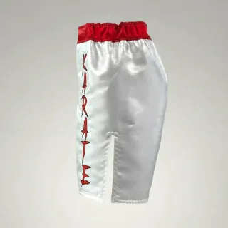 Classic MMA White & Red  Jayda V MMA Shorts
