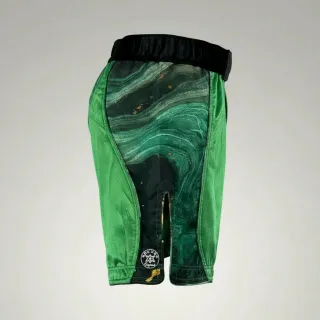 Carbon MMA  Green  Carley W MMA Shorts