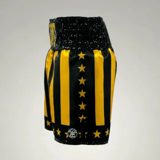 CREED BX Black & Yellow Aaron D Custom Boxing Shorts & Trunks