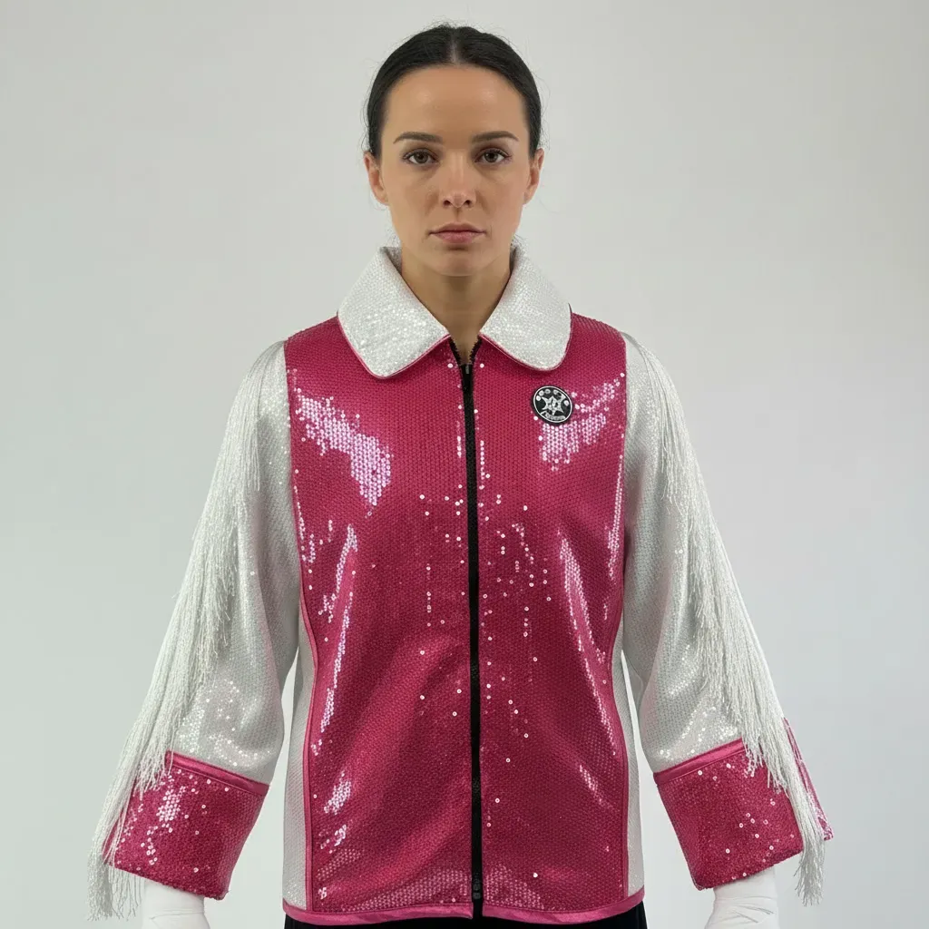 Side Stripes JKT Billy Pink & White Jackets