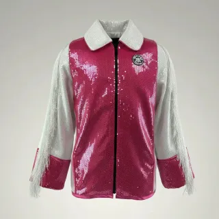 Side Stripes JKT Billy Pink & White Jackets