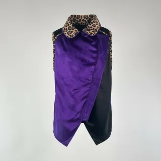 RJJ Jacket Janef Purple & Black Jackets