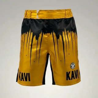 Shine bright MMA Claire True Gold & Black MMA Shorts