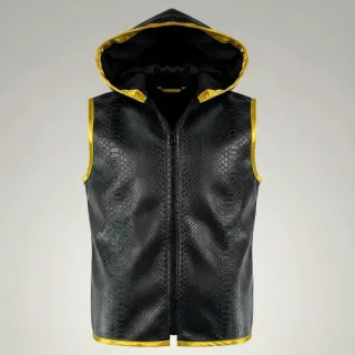 CLASSIC JKT Braeylon Black & Kings Gold Jackets