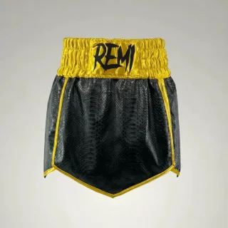 THOR GLA Braeylon Black & King Gold Gladiator Shorts