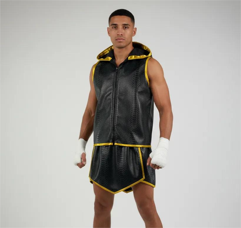 CLASSIC JKT Braeylon Black & Kings Gold Jackets