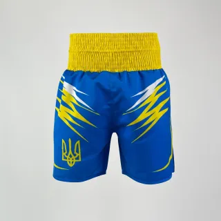 Classic BX Brigita Blue & Yellow Custom Boxing Shorts & Trunks