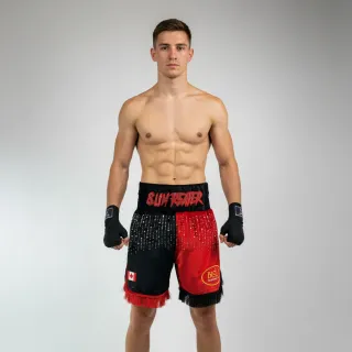 Haringey BX Arjun Red & Black Custom Boxing Shorts & Trunks