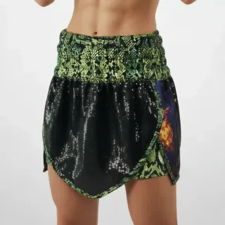 ashleigh  Black & Green snake & Galaxy