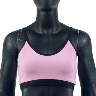 Thin Strap Sports Bra Baby Pink dacey S Sports Bra