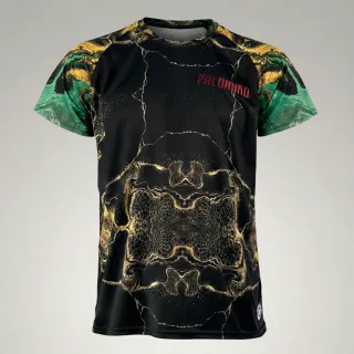 Raglan T-shirt Eduardo Black gold Marble & Green Marble T-shirts