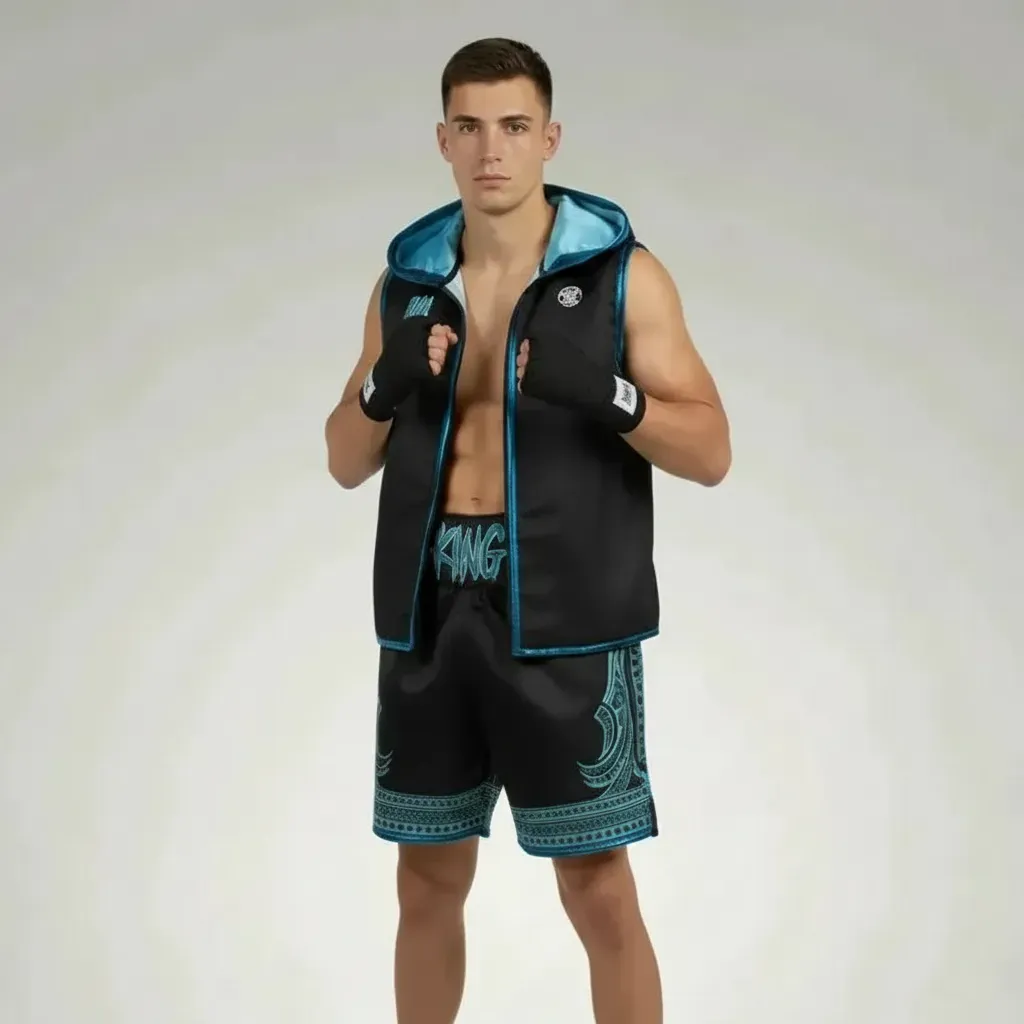 Tribal  JKT Richard Black & Blue Jackets