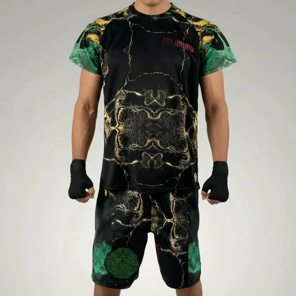  Eduardo Black Gold Marble & Green Marble Full Kits