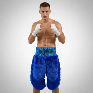 Lorenzo BX Old Kyle Blue Custom Boxing Shorts & Trunks