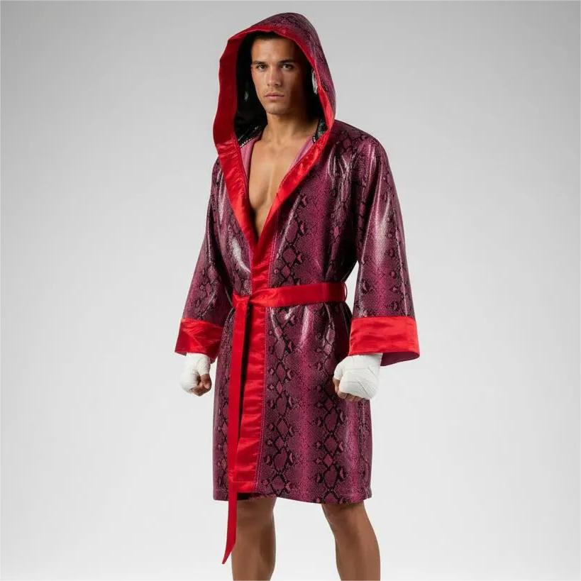 Classic Robe Joan Pink Snake Robes