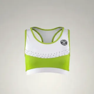 Queen GLA Vanessa Purple & White & Neon Yellow Green Gladiator Shorts