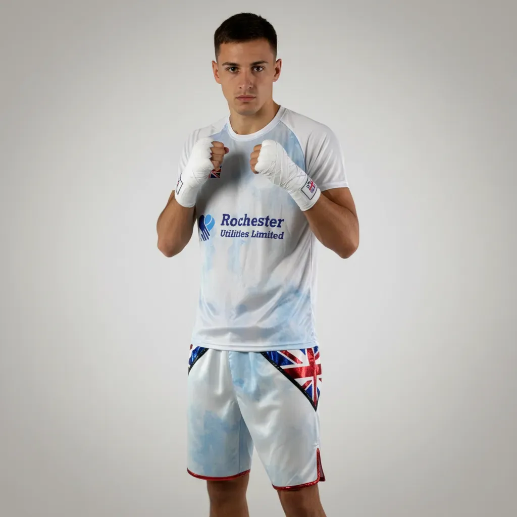 Raglan T-shirt Alex  White & Cloudy Sky T-shirts