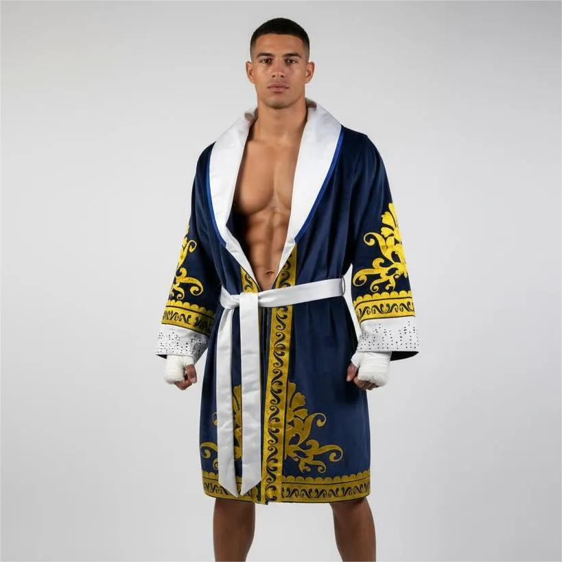 GGG Robe Jorge Navy Blue & King Gold Robes