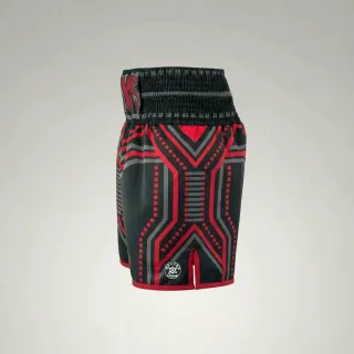 ROBOT BX Quintel  Black & Red Custom Boxing Shorts & Trunks