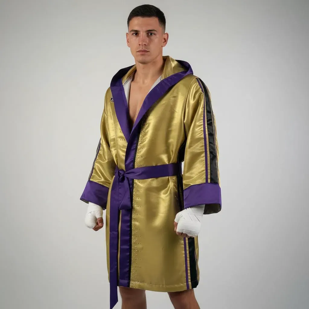 Winner Robe Benjamin Purple & Gold Robes