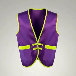 Hitman CR Khalil Purple & Neon Yellow Green Corner Jackets