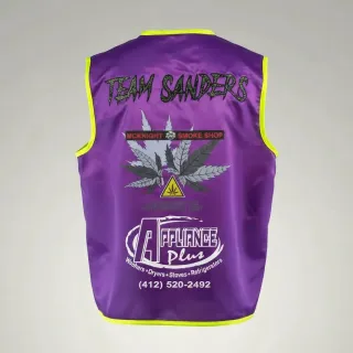 Hitman CR Khalil Purple & Neon Yellow Green Corner Jackets